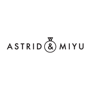 🇬🇧伦敦小众配饰品牌Astrid & Miyu官网新品9折！✨怎么能不算是把现代感融合进叠戴艺术呢！