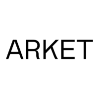 Arket 暗黑色系酷女孩专场5折起+变相额外57折！高级简约不出错！黑色针织连衣裙折后12€！