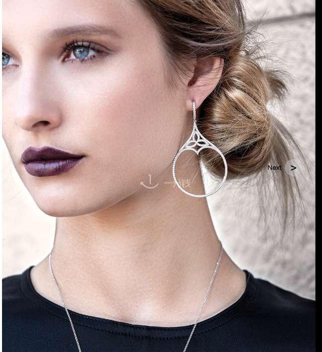 Asymmetric Silver Dangle Earrings