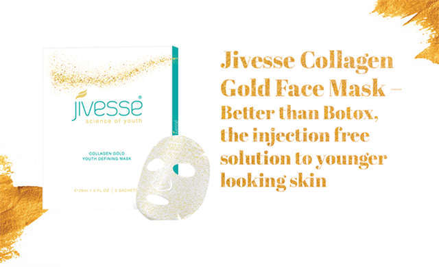 Jivesse Gold Collagen Mask 黄金胶原面膜