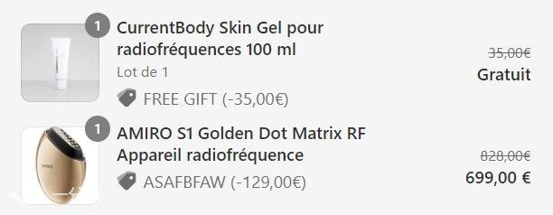 CurrentBody Skin Gel pour radiofréquences 100 ml