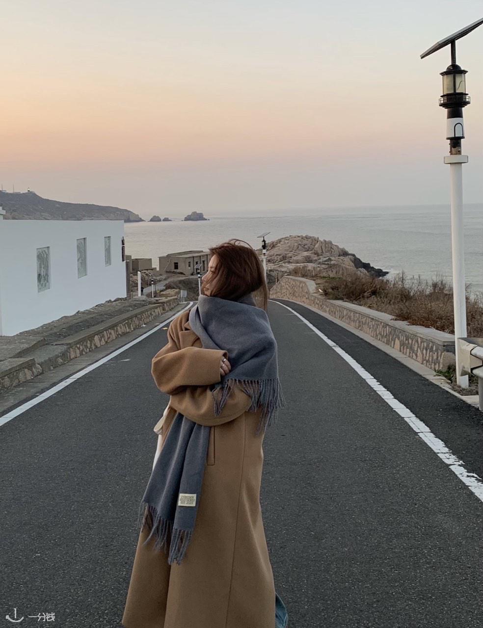 Oversized 棉混大衣