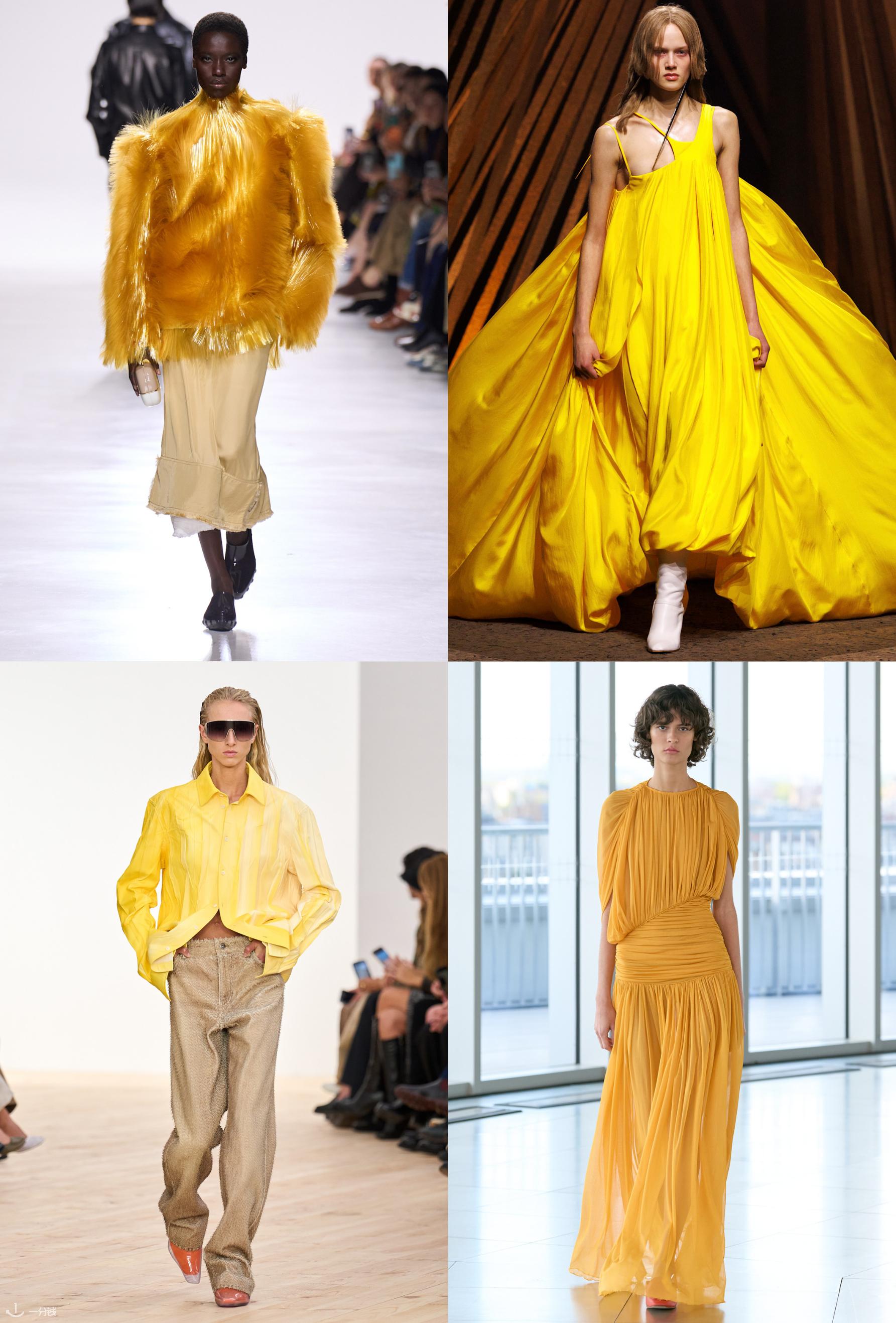 2026年春夏时装周模特拼贴画。