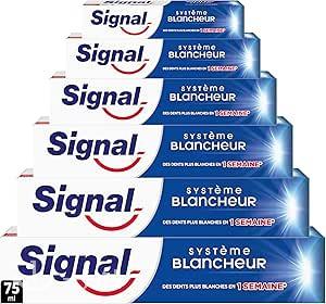 SIGNAL美白系统牙膏 6x75ml