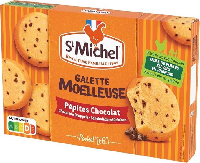 St Michel 巧克力软心黄油饼 180g