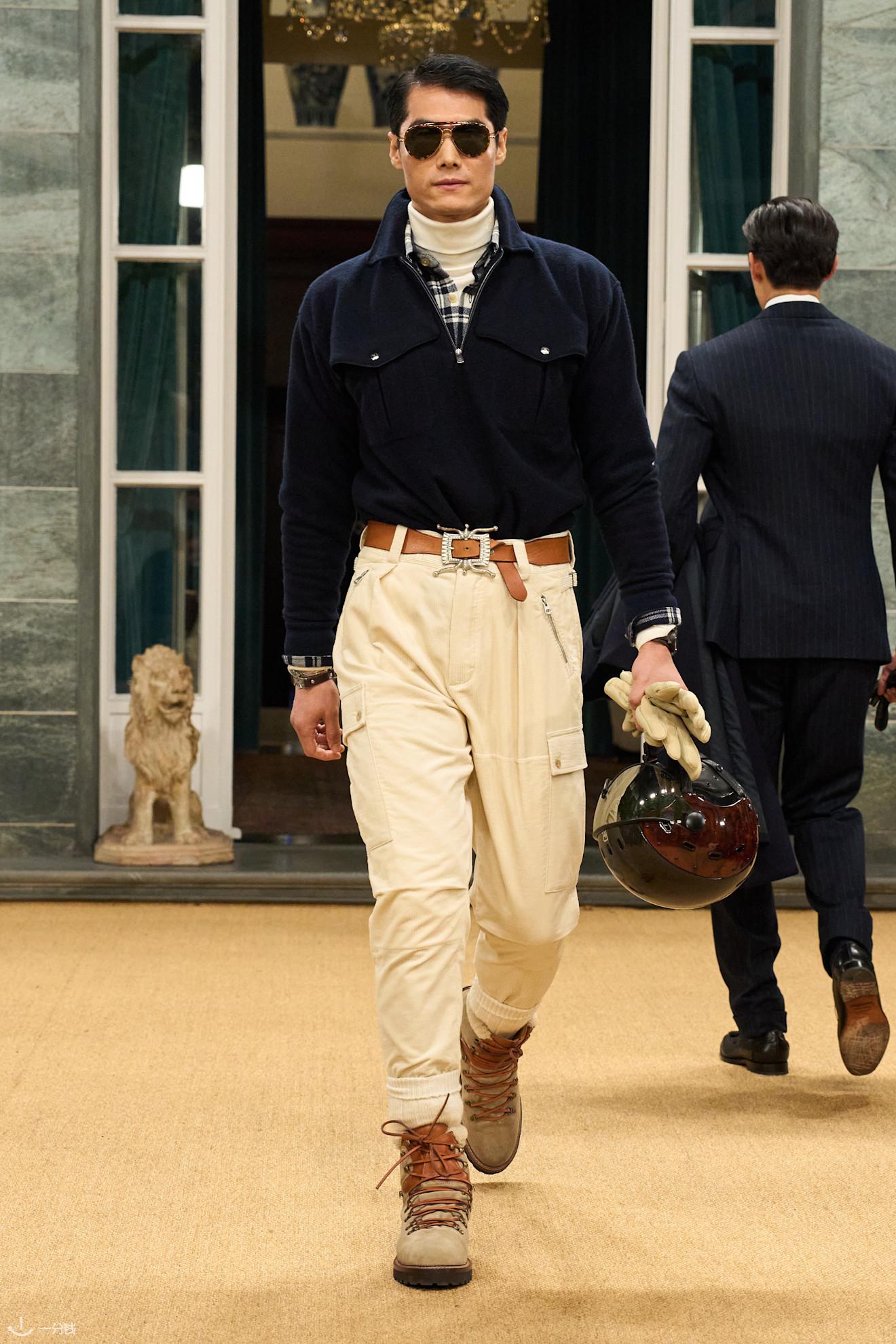 拉夫·劳伦的T台模特。