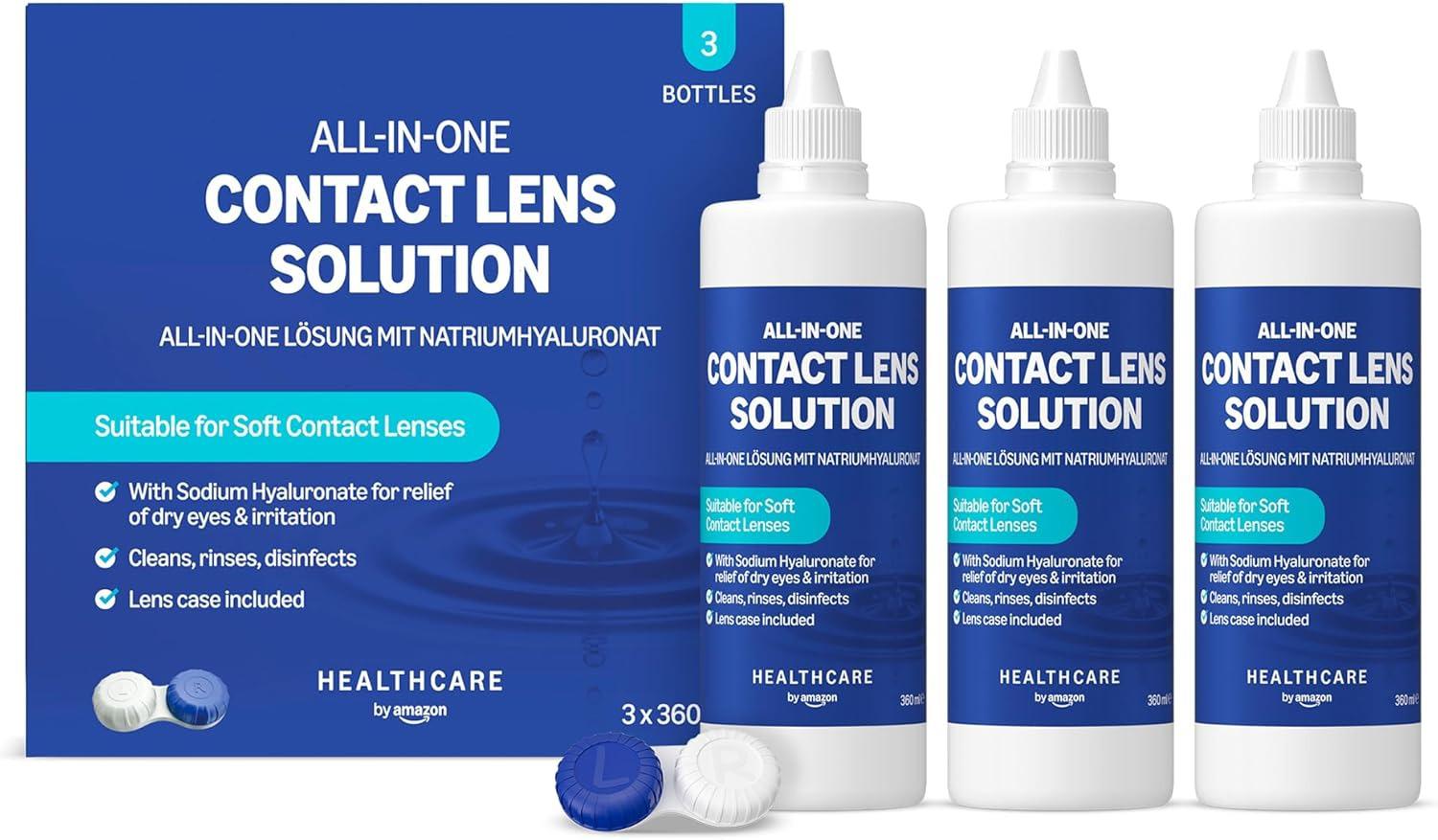 Basic Care 隐形眼镜护理液 360ml*3瓶