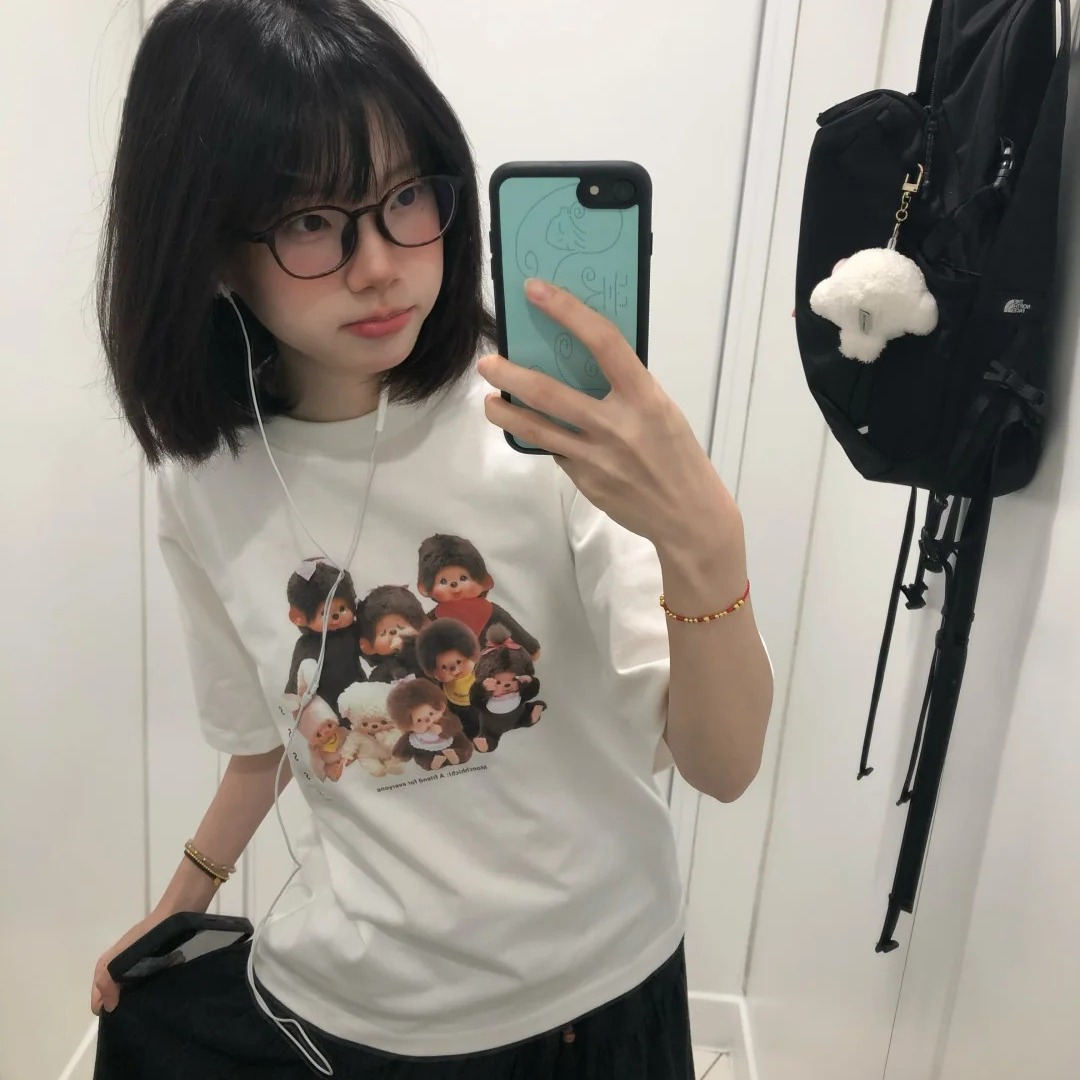 UNIQLO Monchhichi T恤