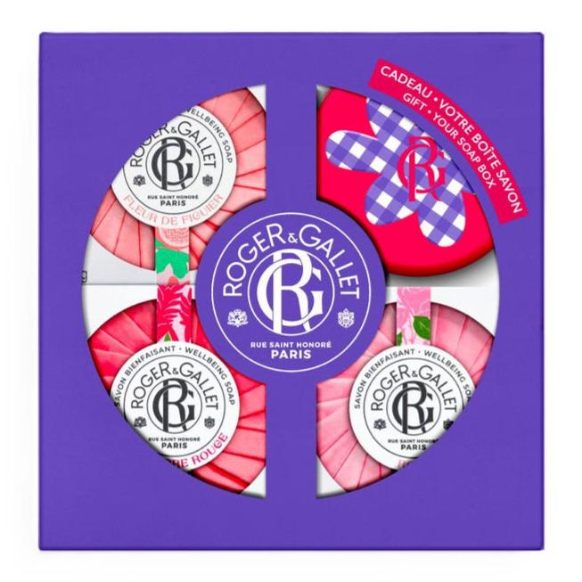 Roger & Gallet 香皂礼盒 4×100g
