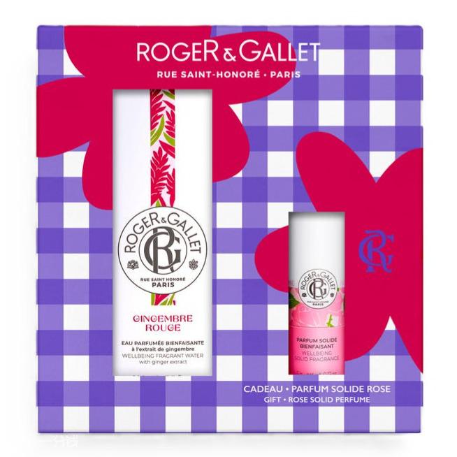 Roger & Gallet 红姜香水+固体香膏礼盒