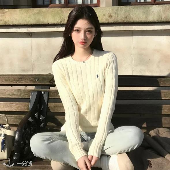 Cable knit 扭花针织卫衣