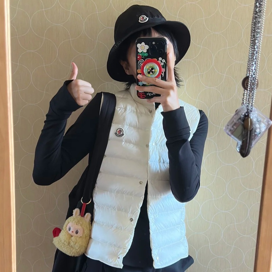 Moncler Igens 立领拉链羽绒马甲