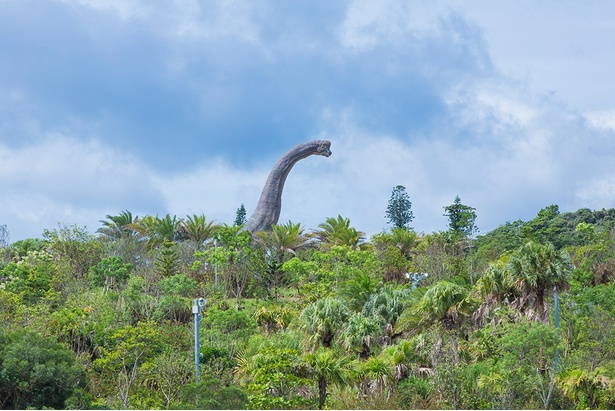 Brachiosaurus 远眺场景