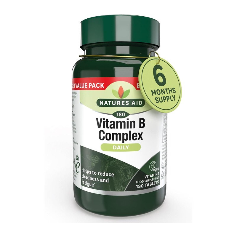 Natures Aid 复合维生素B 180片