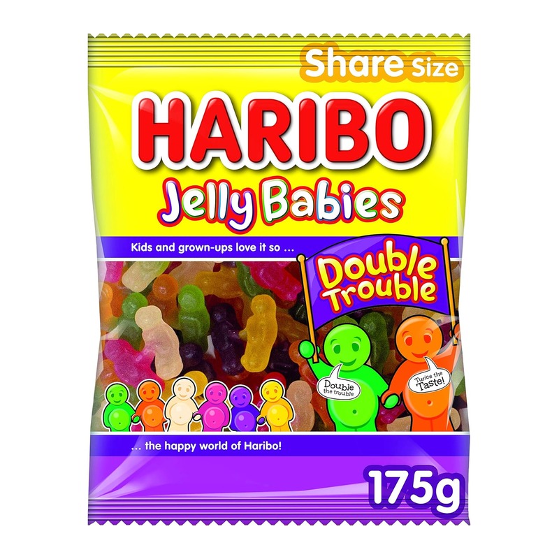 哈瑞宝 Jelly Babies 双倍水果软糖 175g