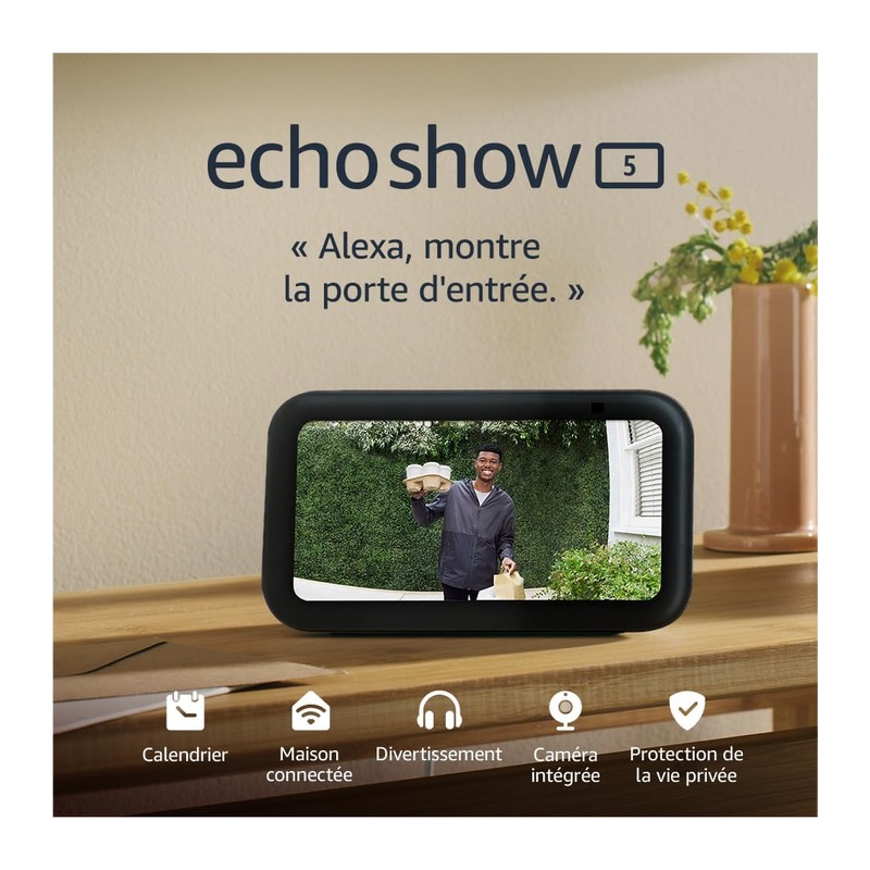 Amazon Echo Show 5 智能屏(新一代)深灰色