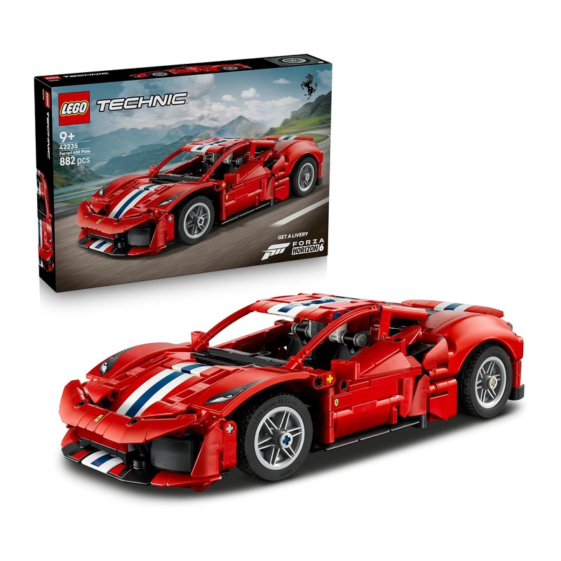 LEGO乐高 机械组 法拉利 488 Pista 赛车 42235