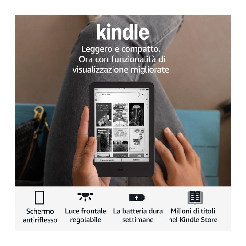 Amazon Kindle 电子阅读器 16GB 黑色（含广告）