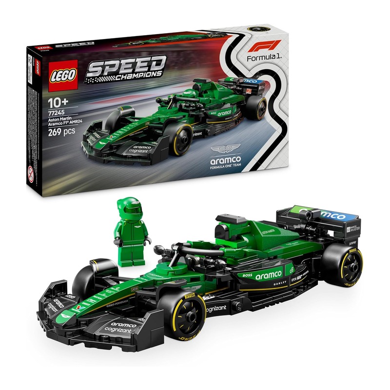 乐高 LEGO 超级赛车系列 阿斯顿马丁 Aramco F1 AMR24 77245
