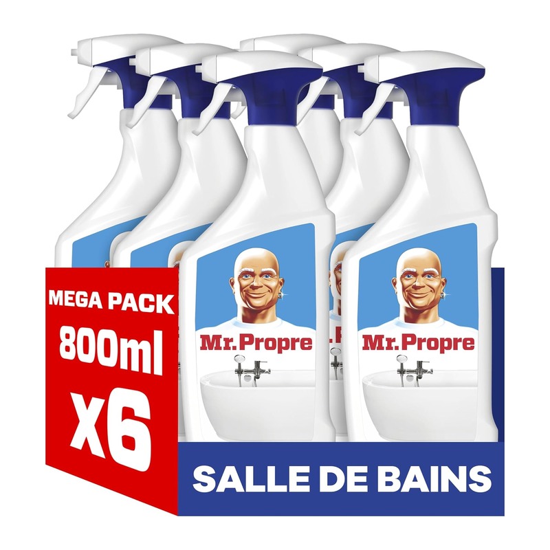 Mr. Propre 浴室清洁喷雾 Febreze 清香 800ml×6