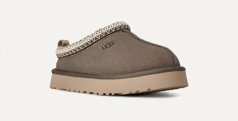 UGG Tazz 儿童厚底拖鞋 粉色