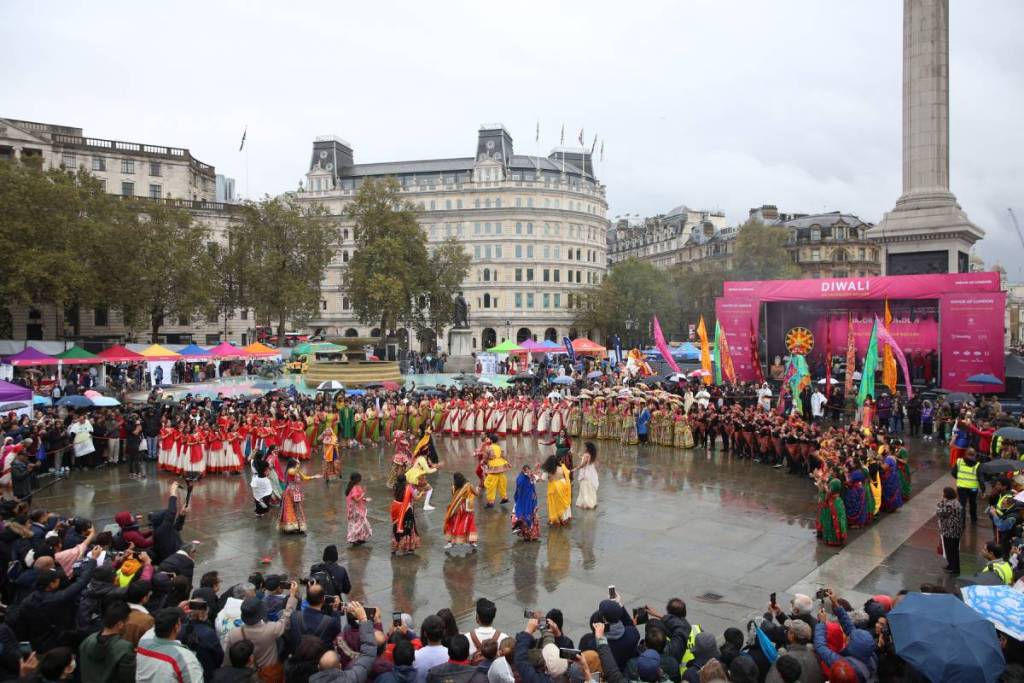 Diwali Market and Food Stalls