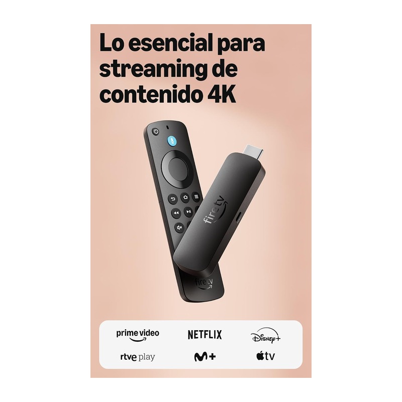 Amazon Fire TV Stick 4K Select 4K 电视棒 带 Alexa 语音遥控