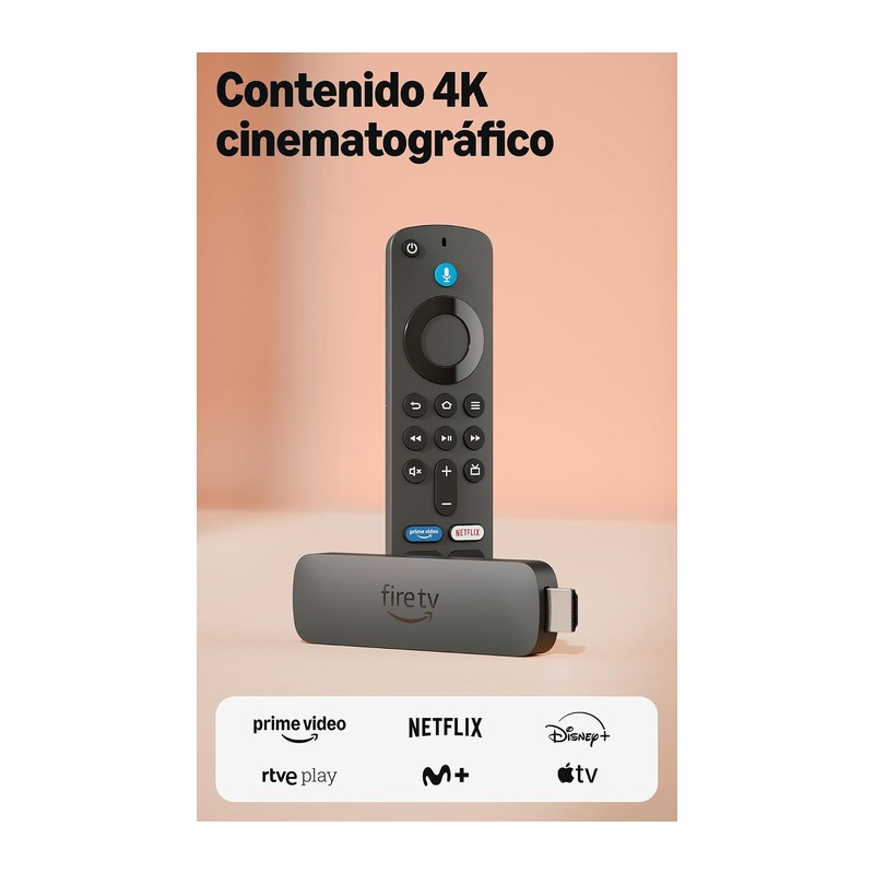 Amazon Fire TV Stick 4K Plus 电视棒 Wi-Fi 6 杜比视界