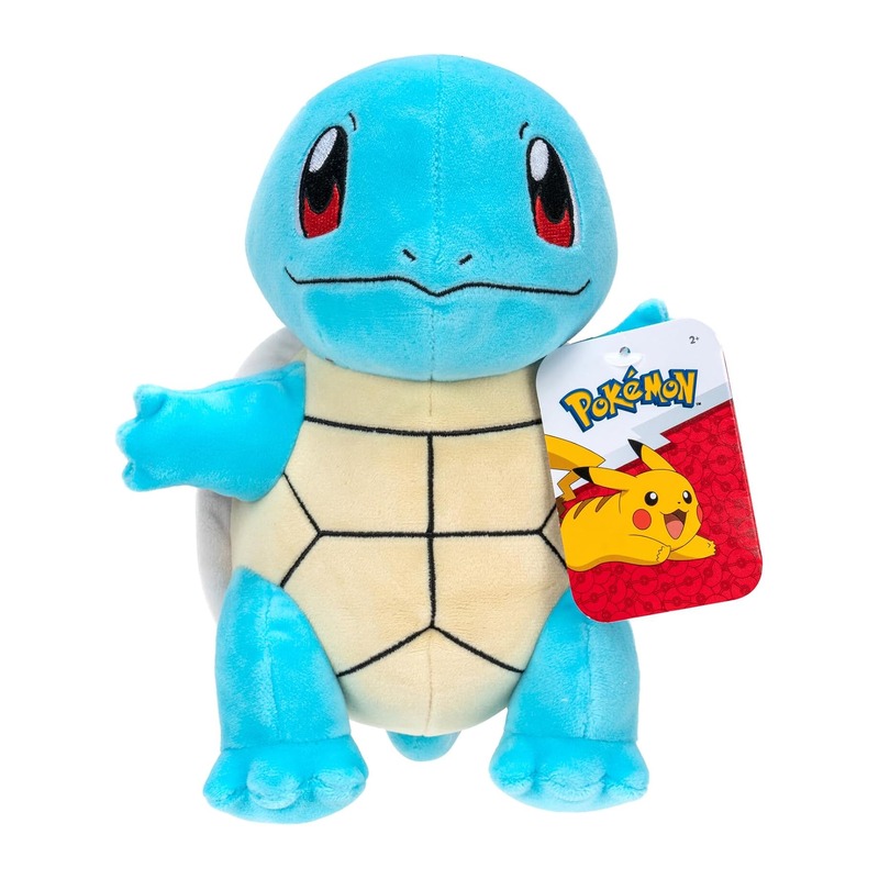 Pokémon 杰尼龟毛绒玩具 20,3cm(官方授权)