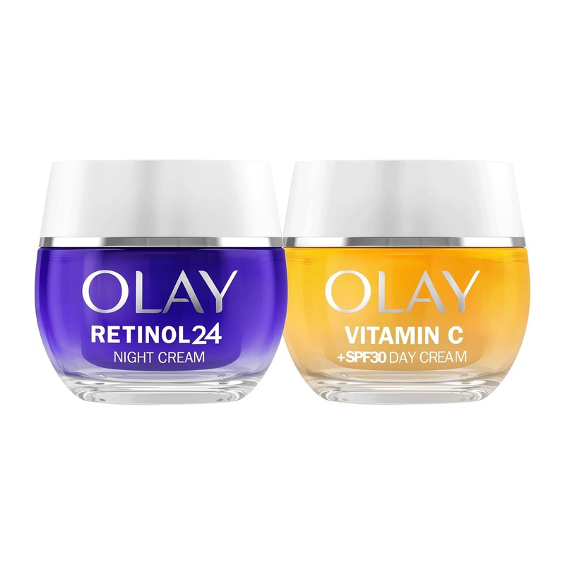 Olay 玉兰油 Retinol24 夜霜 + Vitamin C+ SPF30 日霜 各50ml
