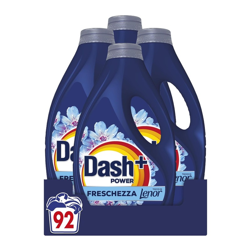 Dash Power 洗衣液 Lenor 清香 92次（4×23）