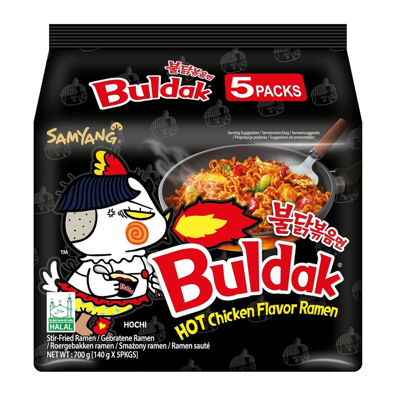 三养 Samyang Buldak 火鸡拌面 原味 5×140g