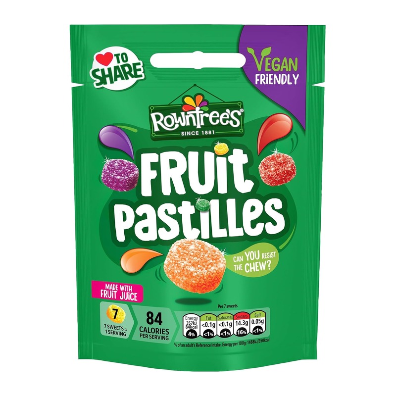 Rowntree's Fruit Pastilles 水果软糖 分享装 143g