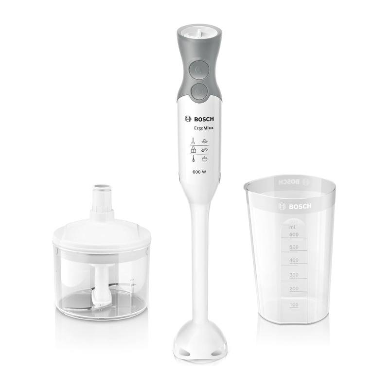 Bosch 博世 ErgoMixx 手持料理棒 含切碎杯和量杯 白色
