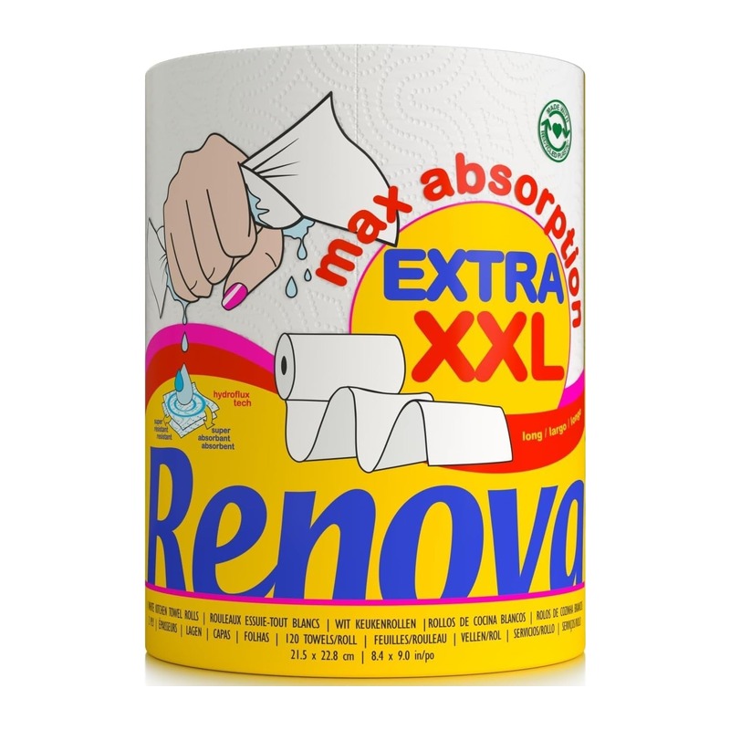 Renova Extra XXL 超大卷厨房纸(1卷=3卷普通装)