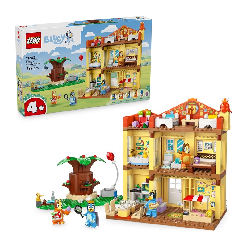 LEGO 乐高 Bluey 布鲁伊一家的房子 11203