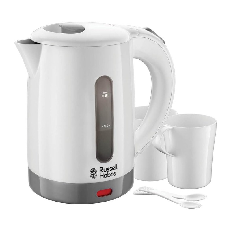 领豪 Russell Hobbs 旅行电热水壶 0.85L(含2杯2勺)