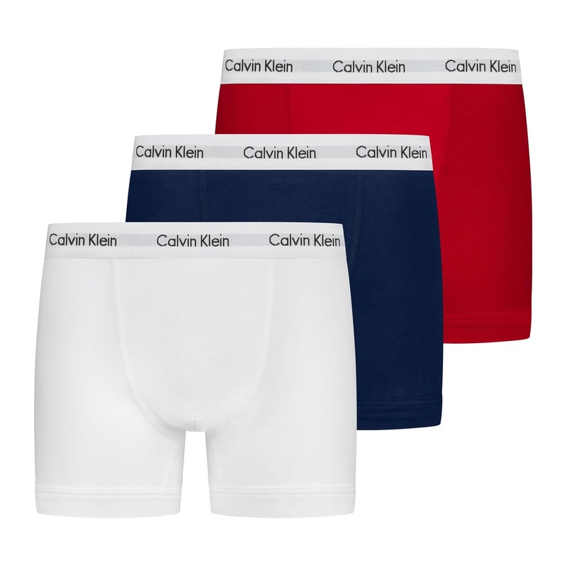 Calvin Klein 男士平角内裤 3条装 L码 混色