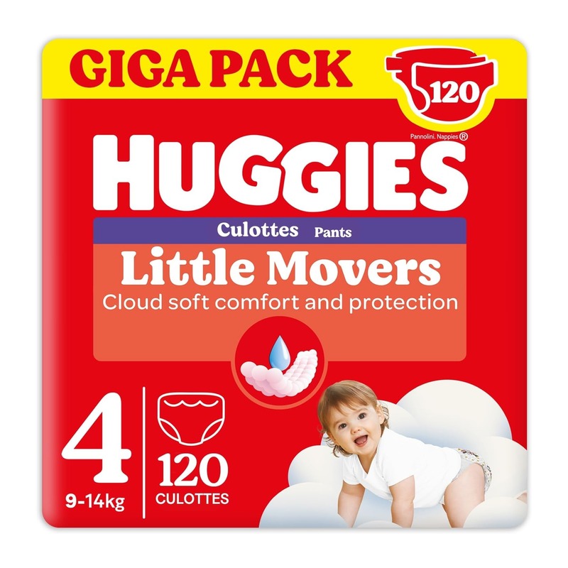 Huggies 好奇 Little Movers 拉拉裤 4号（9-14kg）120片