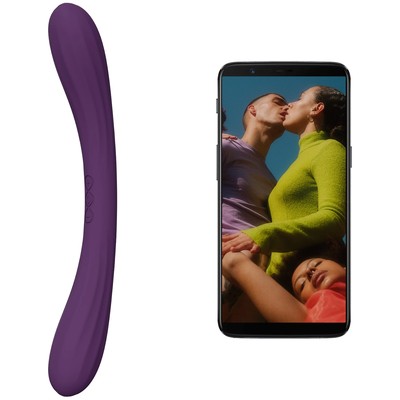 LELO Boomerang 双头按摩器(紫色,1件)