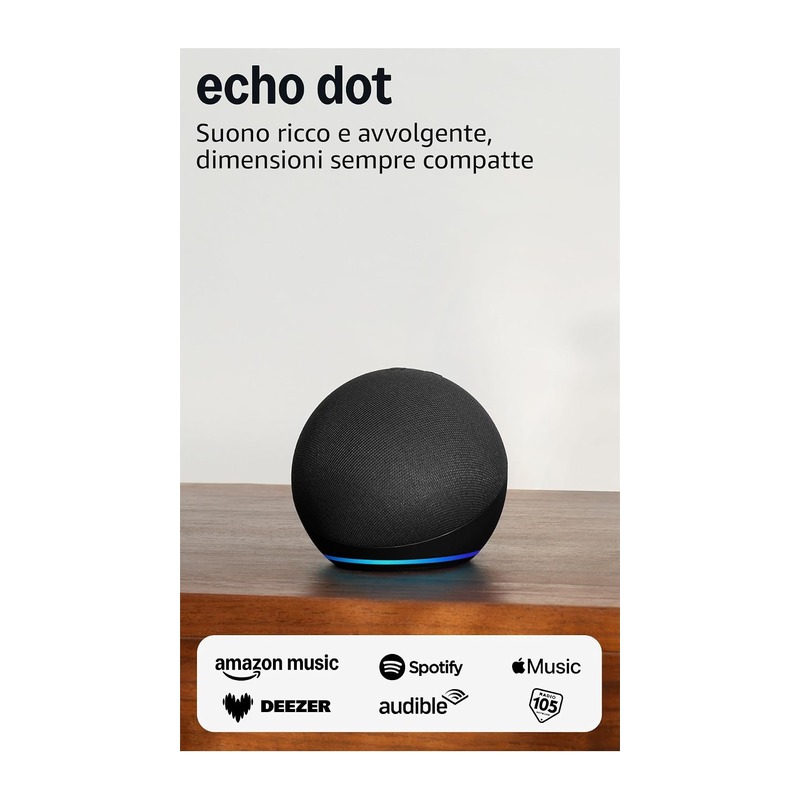 Amazon Echo Dot(最新款)智能音箱 炭灰色