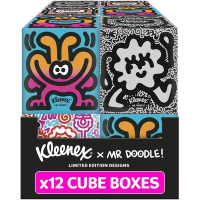 Kleenex x Mr Doodle 联名纸巾 12盒