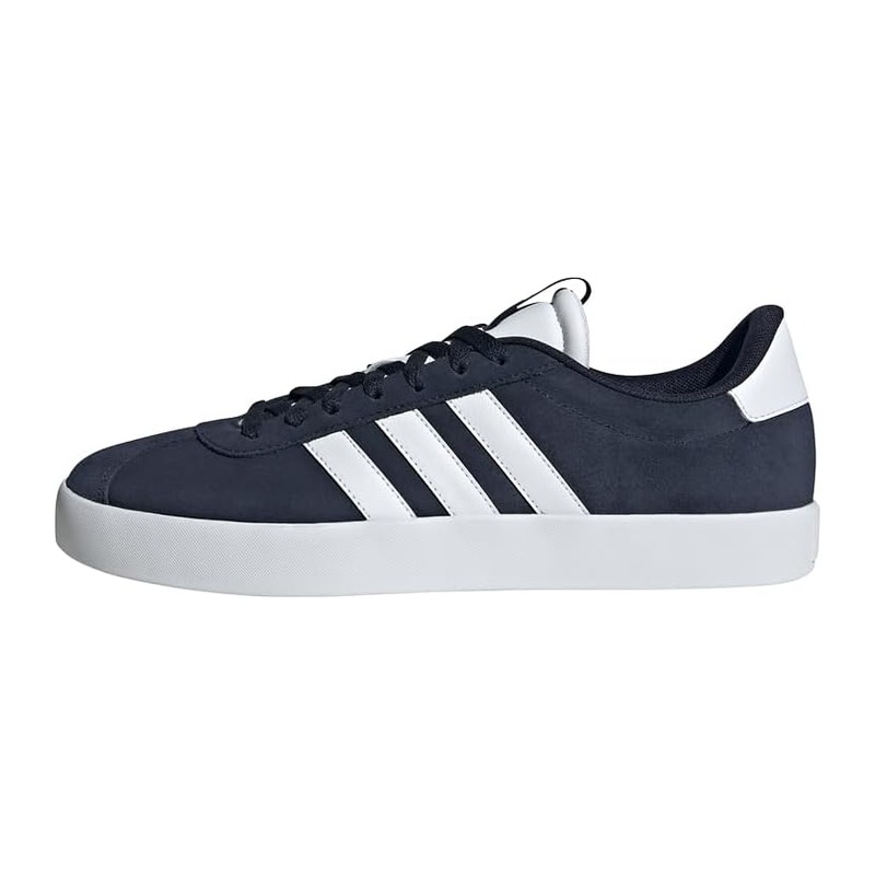 阿迪达斯 adidas VL Court 3.0 男士皮面板鞋 藏青 / 白（IH4039）