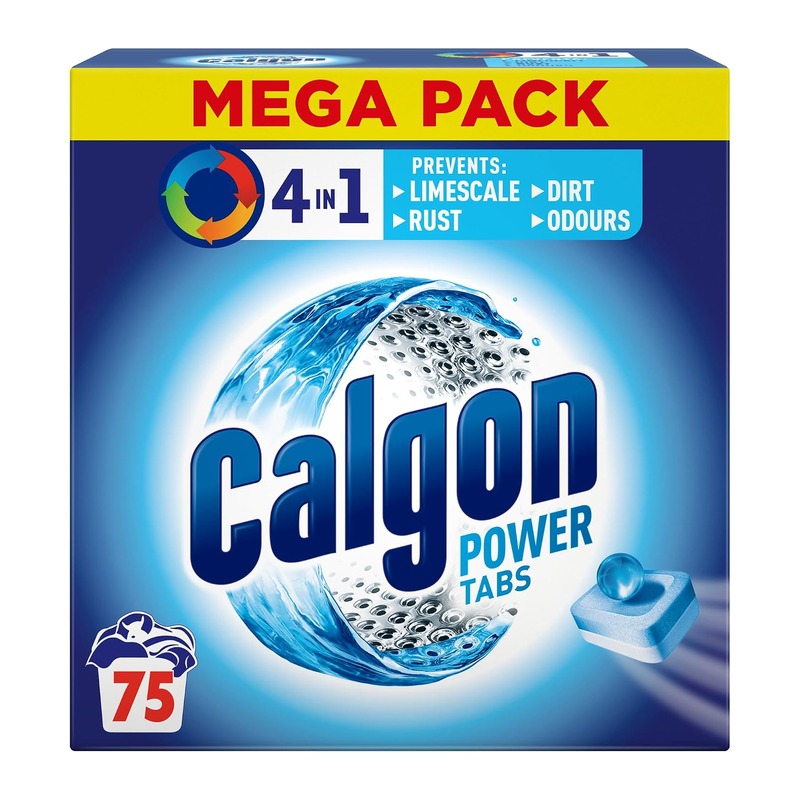 Calgon 四合一洗衣机清洁软水片 75粒