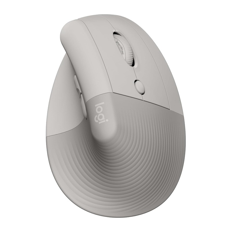 Logitech 罗技 Lift 垂直人体工学无线鼠标(沙色)
