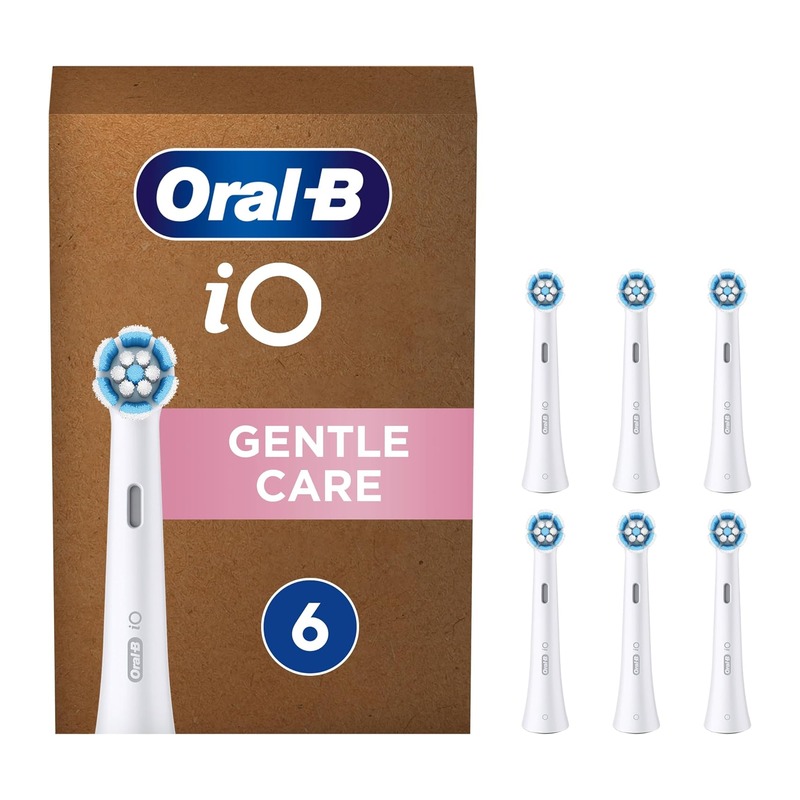 欧乐B Oral-B iO Gentle Care 温和护理原装替换刷头 6支装