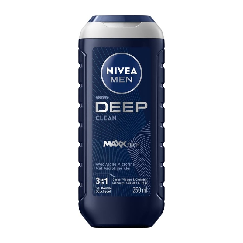 NIVEA MEN 妮维雅男士 Deep 三合一沐浴露 250ml