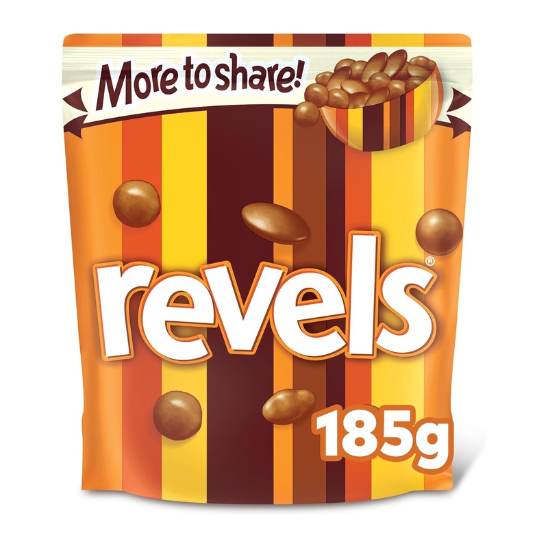 Revels 什锦夹心牛奶巧克力 分享装 185g