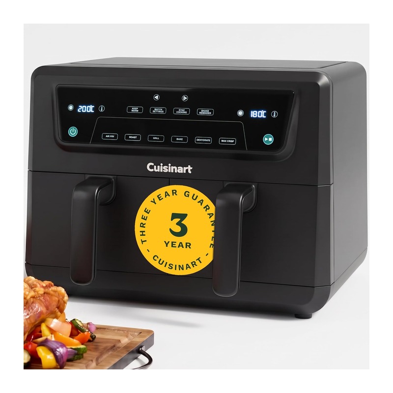 Cuisinart XXL 双篮空气炸锅 10.4L（2×5.2L）