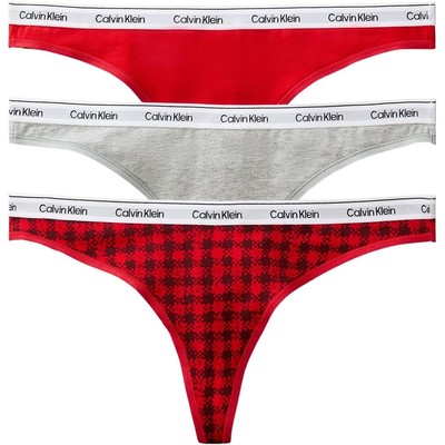 Calvin Klein 女士丁字裤(3 条装)